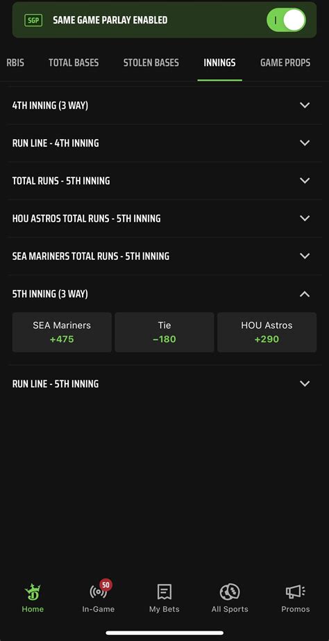 inning result bet meaning|5th inning 3 way bet.